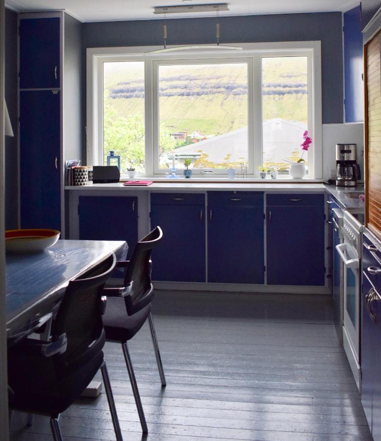 Brekkustova - Modern, Cosy And Spacious Apartment Klaksvik Bagian luar foto